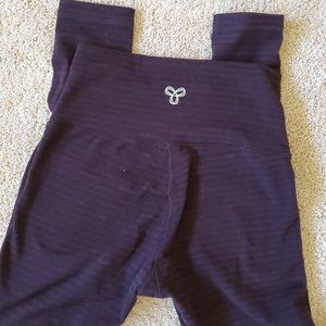 Deep Purple Ribbed Legging from Aritzia TNA XXS